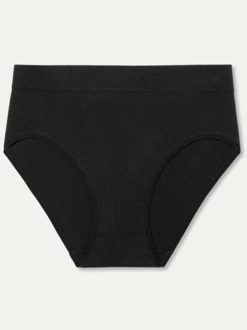 Women's Ribbed Seamless High Rise, Black - Picture 2 of 5